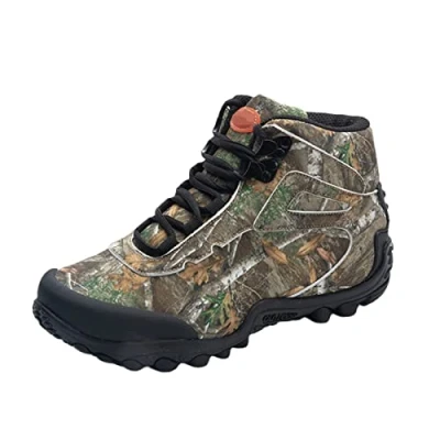 Image of Hensftods Waterproof Tactical Men Camouflage Breathable Combat Military Shoes Outdoor Army Camping Climbing Hiking Sports green 10