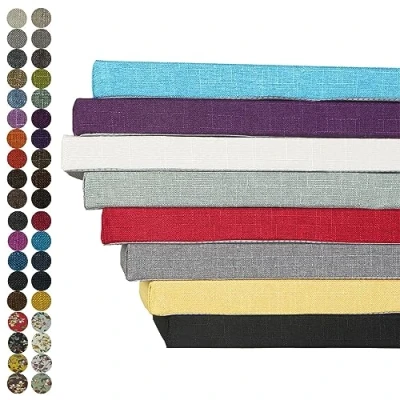 Image of Orumrud Custom Size Bench Cushion,Window Seat Cushion Non Slip Washable Personalized Cushions Removable Cover Indoor Furniture Garden Patio Swing Sofa Pad，3cm Thick