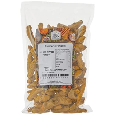 Image of Old India Turmeric Fingers 500g