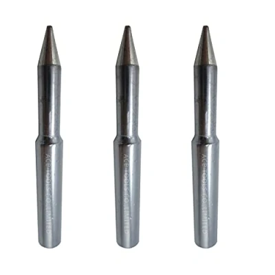 Image of Soldering Tip MTG20 MTG21 Replace for WLC200 SP120 SPG80 SP80N SP80NUS SP80NUK SPG80L Solder Station Iron Tips (3, B (Small Conical))