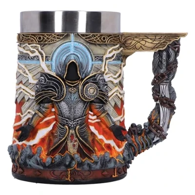 Image of Nemesis Now Diablo® IV Inarius Tankard 15.5cm, Resin, Official Merchandise, Diablo Collectible Beer Mug, Cast in The Finest Expertly Hand Painted