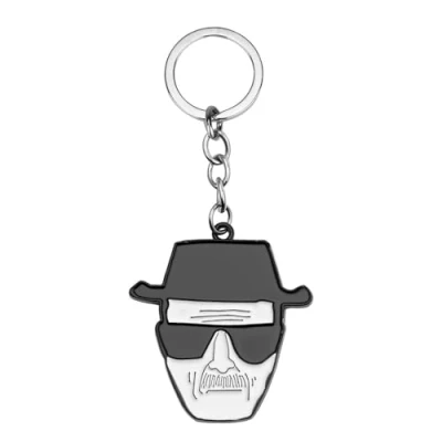 Image of Breaking Bad Keychain Men Keyring Car Key Holder Accessories Bag Pendant Charms Gift