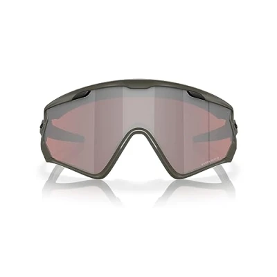 Image of Oakley Man OO9418 WIND JACKET 2.0 941826 Sunglasses O_matter Green Grey Mask Normal Prizm