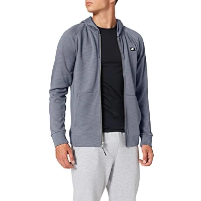 Image of Nike Men Sportswear Optic Full Zip Hoodie Armory Blue, Small