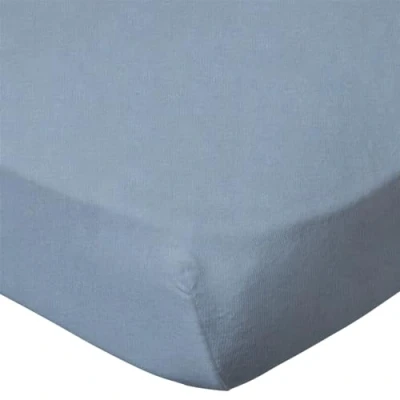 Image of BabyCalin Fitted Sheet 60x120x15cm Blue certified OEKO TEX