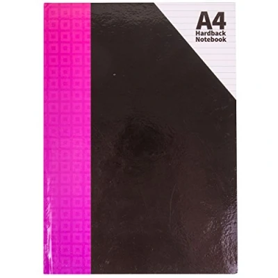 Image of A4 Hardback Notebook Ruled Note Paper
