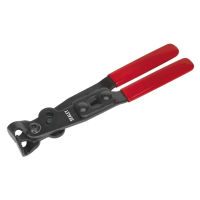 Image of Sealey Ear Type Clip Pliers, Extra Heavy Duty