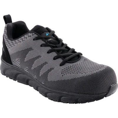Image of Rock Fall Safety Trainers, Grey, S3, Size 8