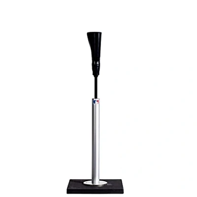 Image of Franklin Sports Portable Batting Tee Industrial Grade Adjustable Baseball and Softball Hitting Weighted Base For Stability Practice Anywhere