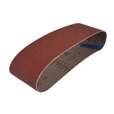 Image of Faithfull AB75533C Cloth Sanding Belt 533 x 75mm 40g (3 Pieces)