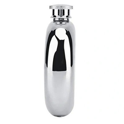 Image of Fdit Creative 304 Stainless Steel Wine Alcohol Liquor Flask with Funnel Hip of Leak and Rust Proof Premium 5oz/150ml Whisky Pot BPA Free Discrete Drinking Gift