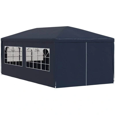 Image of vidaXL Party Tent 3x6 m Blue