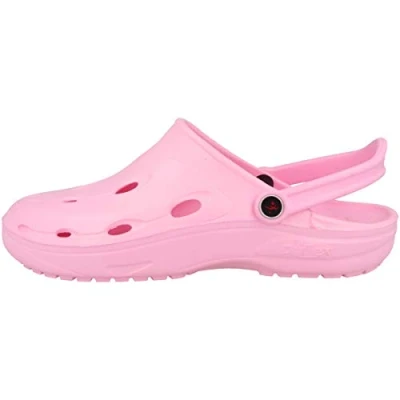 Image of Chung Shi Unisex Dux Clogs, Rose, 9 UK