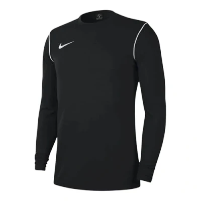 Image of Nike FJ3004 010 M NK DF PARK20 Crew TOP R Sweatshirt Men&#039;s Black/White/White Size XL