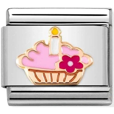 Image of Nomination Cupcake Candle Charm