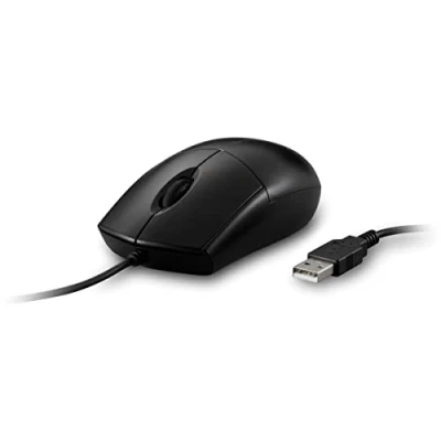 Image of Kensington Pro Fit Washable Mouse, Waterproof Computer Mouse with Wired USB Connection, Easy Clean for Hygienic Working, Left or Right Handed (K70315WW),Black