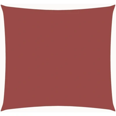 Image of vidaXL Sunshade Sail Oxford Fabric Square 4.5x4.5 m Terracotta