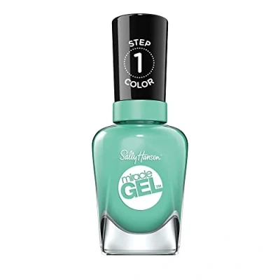 Image of Sally Hansen Miracle Gel, 754 Prince Char mint, 0.50 Ounces