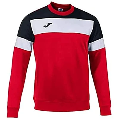 Image of Joma Crew Iv Men&#039;s Sweatshirts, mens, 101575.601, Red Black, S