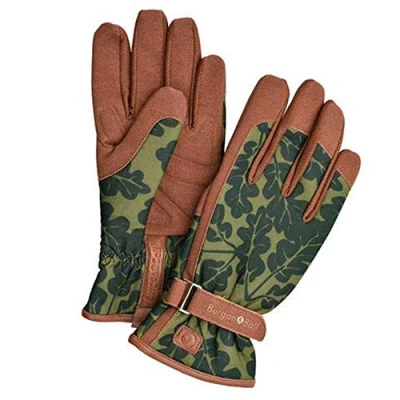 Image of Burgon &amp; Ball Love The Glove Ladies Gardening Gloves, Small/Medium, Oak Leaf Moss