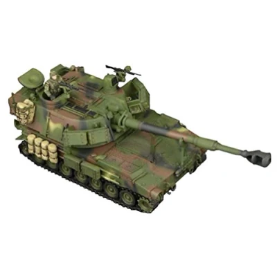 Image of Revell RV03331 03331 M109A6 Paladin Tank Plastic Model kit 1:72 Scale, Unpainted