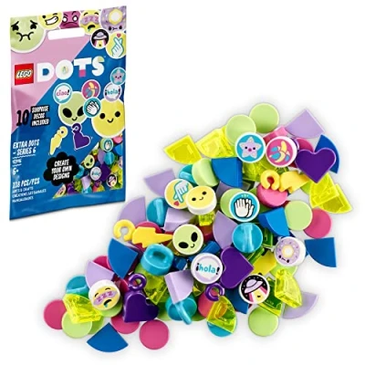 Image of LEGO DOTS Extra Series 6 41946 Craft Decoration Kit; Decorating Tiles That Make a for Ages 6+ (118 Pieces)