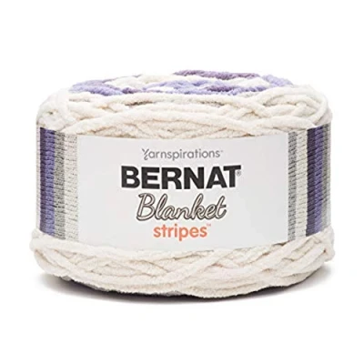 Image of Bernat Blanket Stripes 300G Grapevine