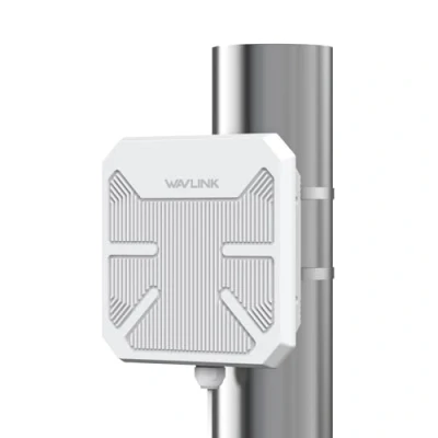 Image of WAVLINK AX3000 Outdoor CPE for PtP and PtMP, Weatherproof Point to Wireless Bridge, support 100m Active/Passive PoE, Directional Antennas, AP/Router/WISP/Bridge Mode, 1000Mbps WAN