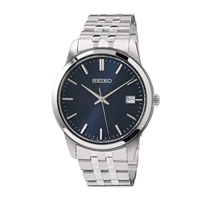 Image of Seiko Men Analog Quartz Watch with Stainless Steel Strap SUR399P1