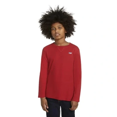 Image of Levi&#039;s Thermal Long sleeved top for kids, Size: 8y, Chili pepper