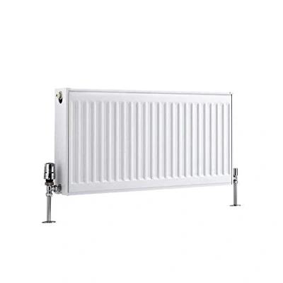 Image of Milano Compact White Type 22 Horizontal Double Panel Convector Radiator 400mm x 800mm