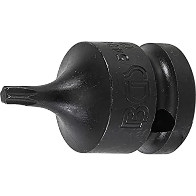 Image of BGS 5486 T25 Impact Bit Socket length 42 mm 12.5 (1/2&quot;) Drive T Star (for Torx)