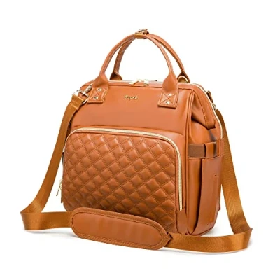 Image of Ezgnuk Small Diaper Bag, Mini Baby Backpack, Multi function Waterproof Travel Tote Work Bag., Blown, S, Causal