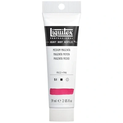 Image of Liquitex Professional Heavy Body Acrylic Paint 59 ml tube, Medium Magenta