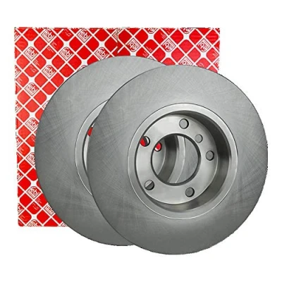 Image of 550031200 Brake disc FEBI BILSTEIN 106339 Rear Axle 377mm 45mm 10 Hole 215mm internally vented Coated