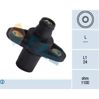 Image of 0021539528 RPM Sensor, engine management FAE 79099