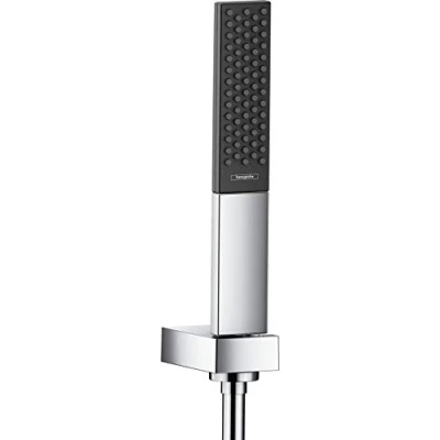 Image of hansgrohe Rainfinity Shower Set 100 mm (Shower Head, Hose 160 cm, Holder) Chrome