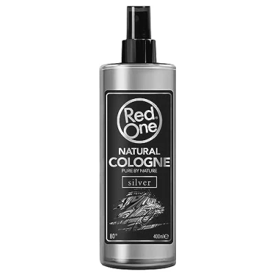 Image of Redone Aftershave Natural Barber Spray Cologne Silver 400ml Long lasting fragrance Premium Grooming Product