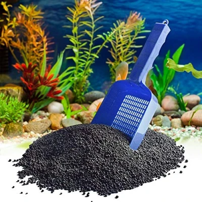 Image of Aquarium Sand Shovel Plastic Multifunctional Gravel Scoop Scraper Cleaning Pan Tool for Fish Tank Garden