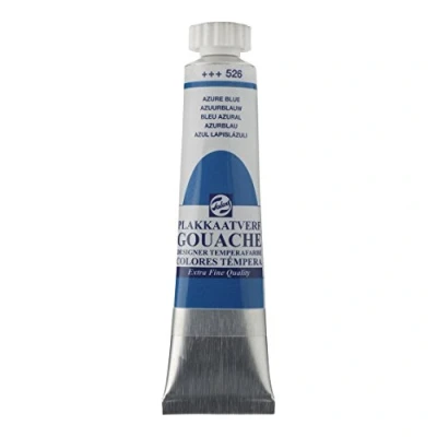 Image of Royal Talens C080 45262 Gouache Opaque Watercolor 20ml Azure Blue