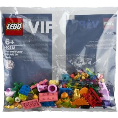 Image of LEGO 40512 Fun and Funky VIP Add on Pack Cool Polybag With Random 6+ 148 Pieces