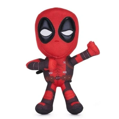 Image of Marvel Plush Deadpool &amp; Wolverine 12 Inch Thumbs Up Soft Toy 30cm