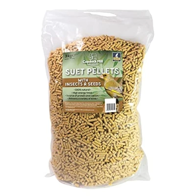 Image of Copdock Mill Suet Pellets with Insects &amp; Seeds Pouch 3kg