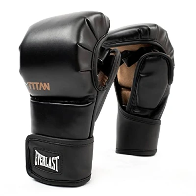 Image of Everlast Unisex Titan Hybrid Training Gloves Black L XL