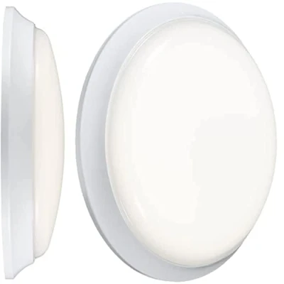 Image of KnightsBridge 230V IP54 22W LED Bulkhead with Sensor 4000K