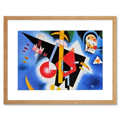 Image of Wee Blue Coo Im Blau In By Wassily Kandinsky Framed Wall Art Print