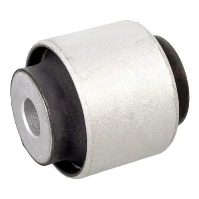 Image of 2043308011, 2043308011SK, 2123330214, A2043308011, A2043308011SK Arm Bushes FEBI BILSTEIN 176092 Front Axle Left, Lower, Right Elastomer