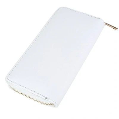 Image of DonDon Women’s Purse Wallet Pocket Plain White