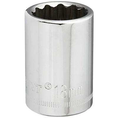 Image of Crescent 1/2&quot; Drive 12 Point Standard Metric Socket 18mm CDS78N