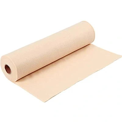 Image of 5m Soft Cream Polyester Felt Roll for Crafts